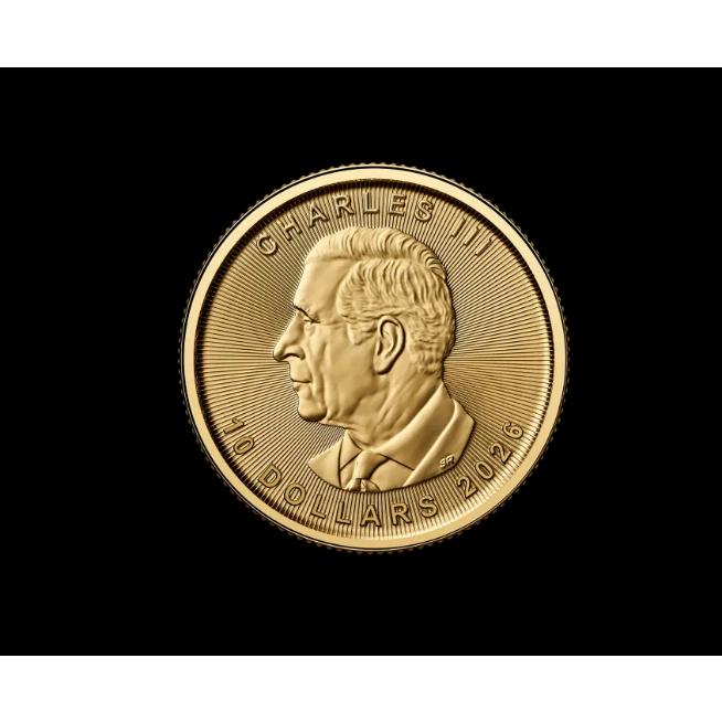 2026年 カナダ メイプルリーフ金貨 1/4オンス BU Royal Canadian Mint
