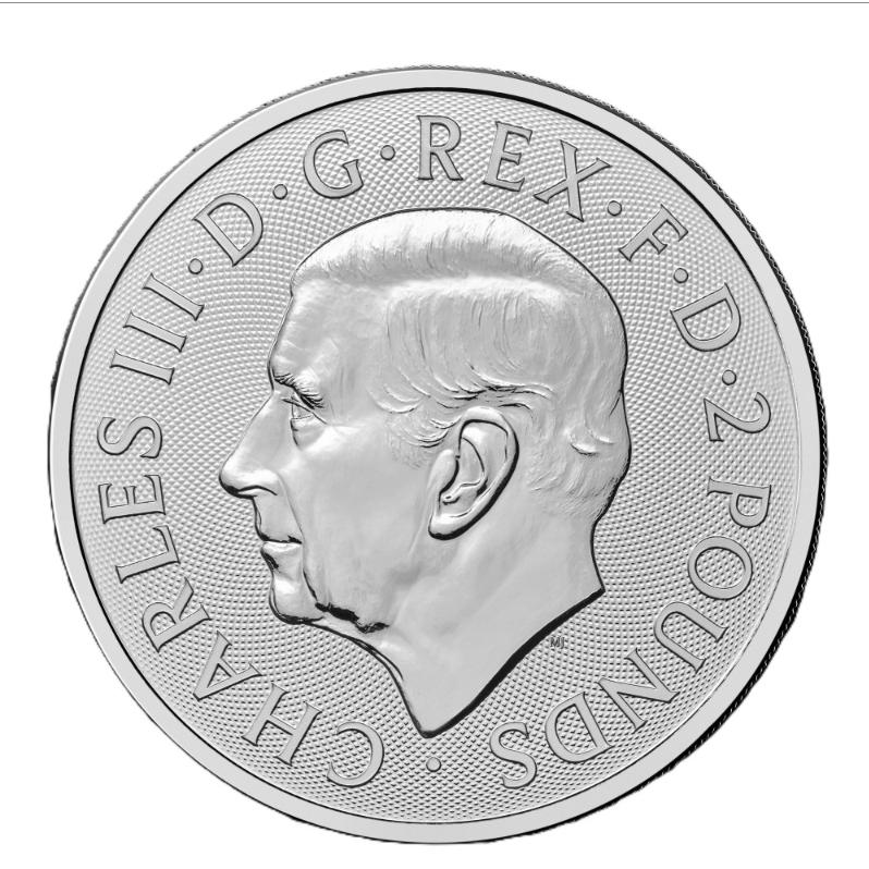 PCGS ブリタニア銀貨　ライオン 2026 英国 ブリティッシュライオン 銀貨 1oz Ag999 BU : 世界の紙幣 金