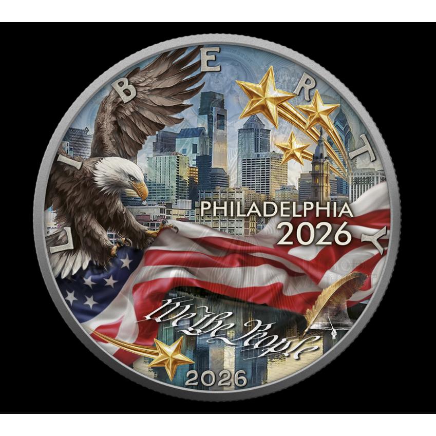 2026 アメリカンイーグル アメリカ独立250周年「Present（現在）」銀貨