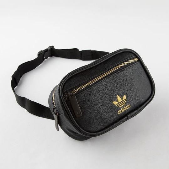 Adidas Originals Trefoil アディダス オリジナルス トレフォイルクロスボディバッグxウエストポーチ Black Gold Ad181007001 Usキッズウェア 通販 Yahoo ショッピング