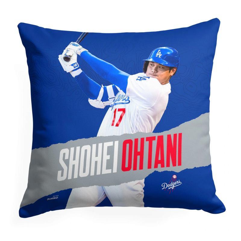 MLB公式 大谷翔平 クッション ドジャース Dodgers インテリア MLB公式 大谷翔平 クッション ドジャース Dodgers インテリア