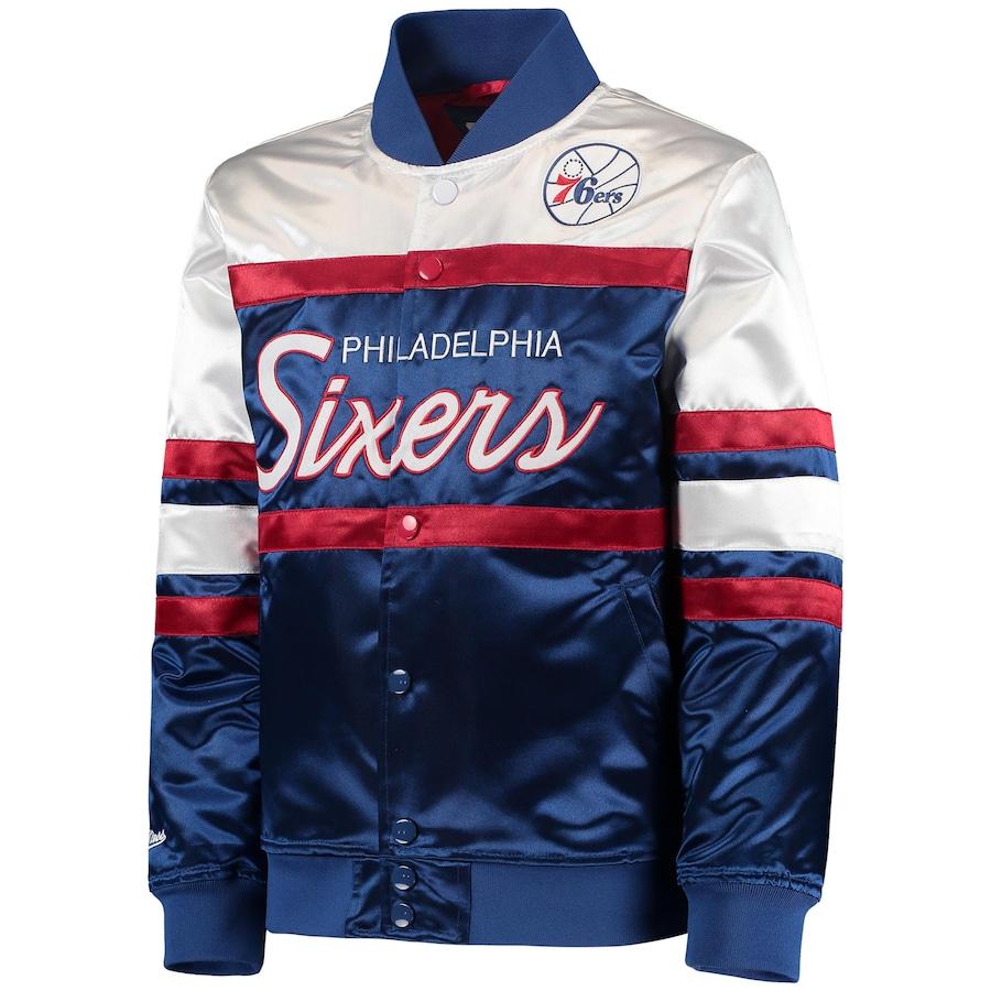 NBAオフィシャル アウタージャケット Philadelphia 76ers Hardwood