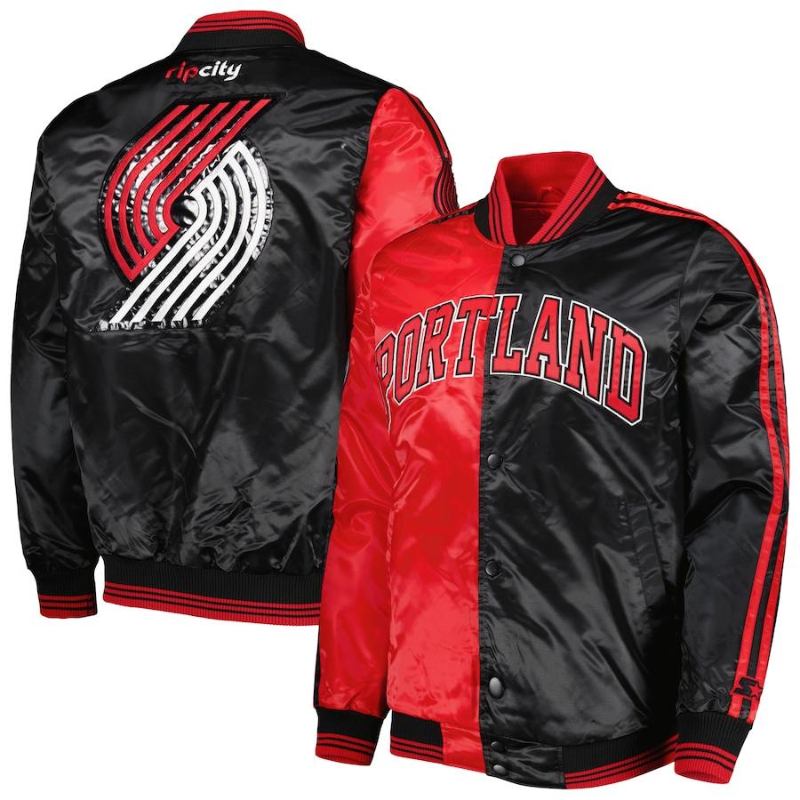 NBA メンズ アウタージャケット Portland Trail Blazers Fast Break