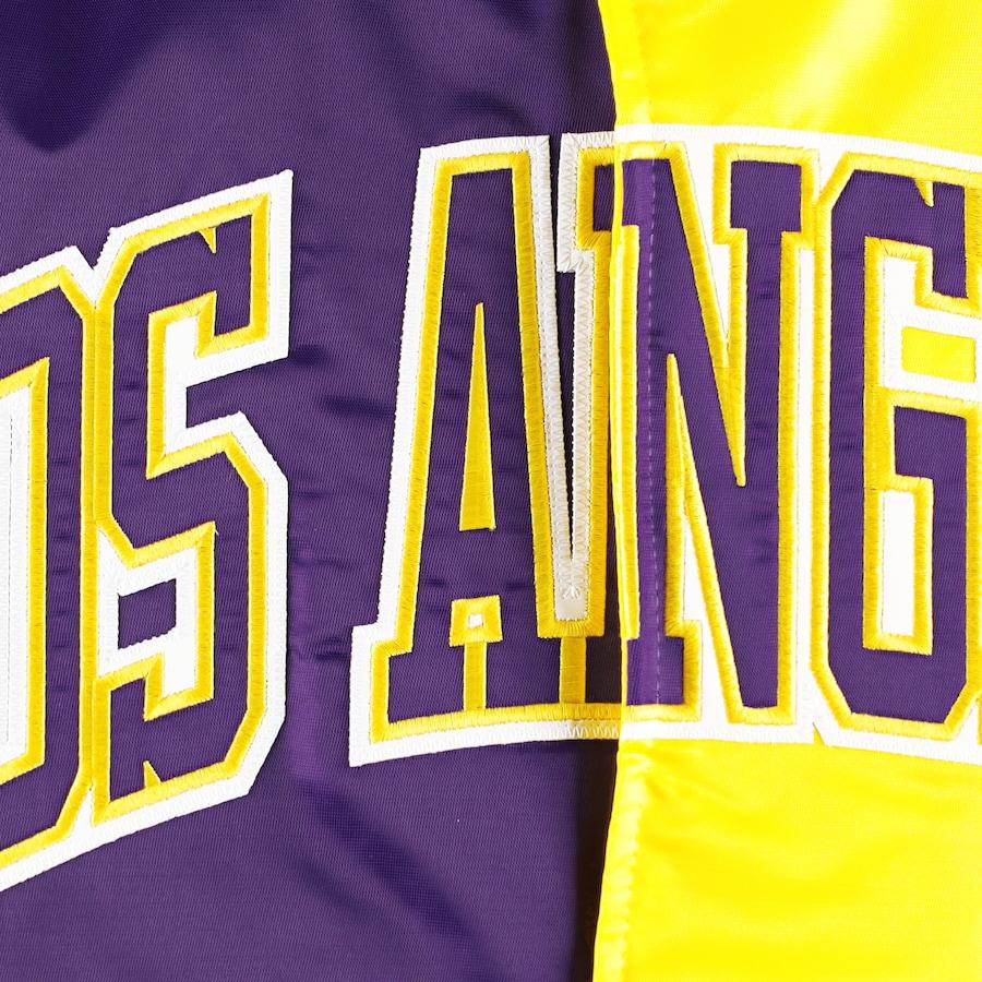 NBA メンズ アウタージャケット Lakers Fast Break Jacket （Purple