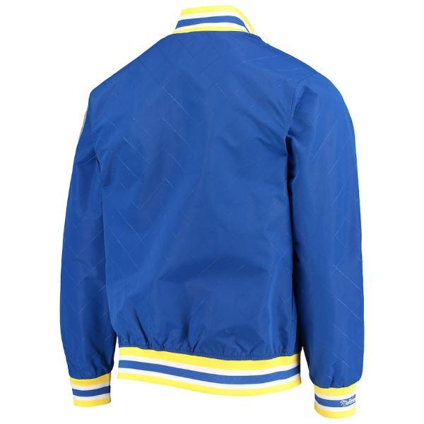 NBA メンズ スタジャン アウター ゴールデンステイト・ウォリアーズ Warriors NBA 75th Anniversary Jacketの画像