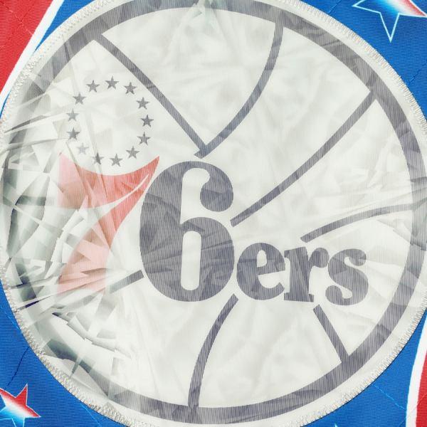 NBA メンズ スタジャン アウター フィラデルフィア・セブンティシクサーズ Philadelphia 76ers NBA 75th Anniversary Jacketの画像