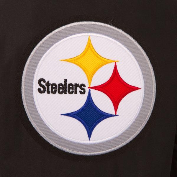NFL メンズ スタジャン リバーシブルアウタージャケット ピッツバーグ・スティーラーズ Pittsburgh Steelers Versity Jacketの画像