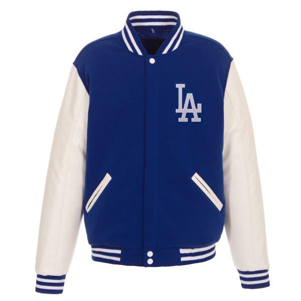 MLB 大谷翔平 メンズ バーシティジャケット スタジャン リバーシブルアウタージャケット ロサンゼルス・ドジャース Jacket｜us-kidswear｜02