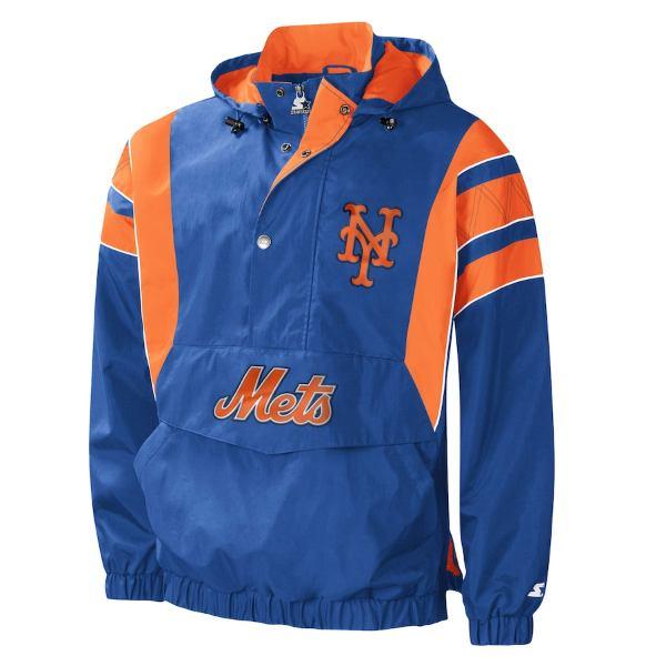 お得に買える通販 MLB メンズ ウィンドブレーカー アウタージャケット ニューヨーク・メッツ Jacket