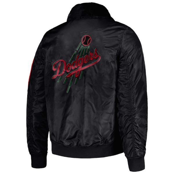 MLB 大谷翔平 メンズ MA-1 ジャケット アウタージャケット ロサンゼルス・ドジャース Black History Month Jacket｜us-kidswear｜03