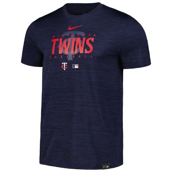 NIKE（ナイキ） MLB公式 メンズ Tシャツ 半袖トップス Navy ミネソタ 