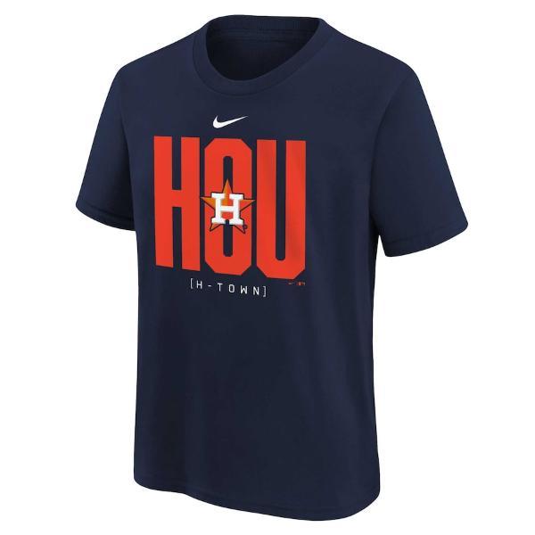 MLB公式 nike ナイキ キッズ用Tシャツ 子供用半袖トップス ヒューストン・アストロズ Houston Astros T-Shirt｜us-kidswear｜02