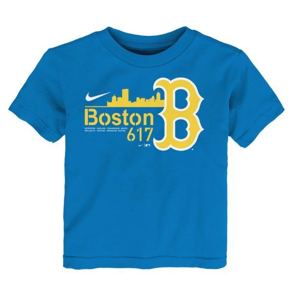 MLB公式 NIKE ナイキベビー キッズ 子供用Tシャツ 半袖トップス 吉田正尚 ボストン・レッドソックス Boston Sox T-Shirt｜us-kidswear｜02
