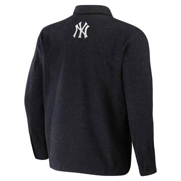 MLB公式 メンズ シャケット ジャケット シャツ風アウター ニューヨーク