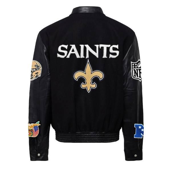 NFL公式 メンズ アウター スタジャン ニューオーリンズ・セインツ New