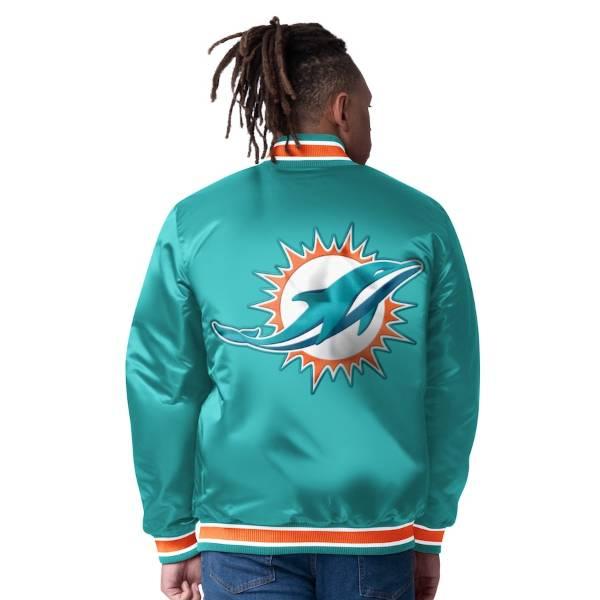 NFL公式 メンズ アウター スタジャン マイアミ・ドルフィンズ Miami