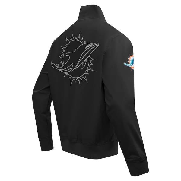 NFL公式 メンズ アウター スタジャン マイアミ・ドルフィンズ Miami Dolphins Paint The City Twill Full-Zip Jacketの画像