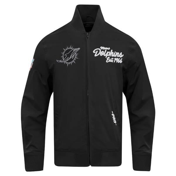 NFL公式 メンズ アウター スタジャン マイアミ・ドルフィンズ Miami Dolphins Paint The City Twill Full-Zip Jacketの画像