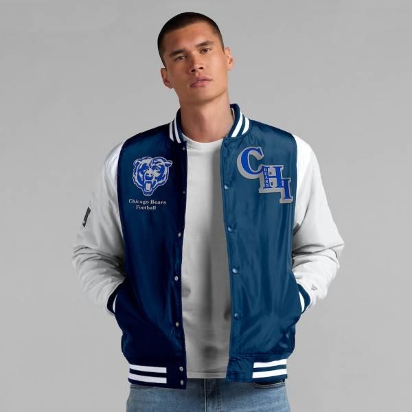 NFL公式 メンズ アウター スタジャン シカゴ・ベアーズ Chicago Bears