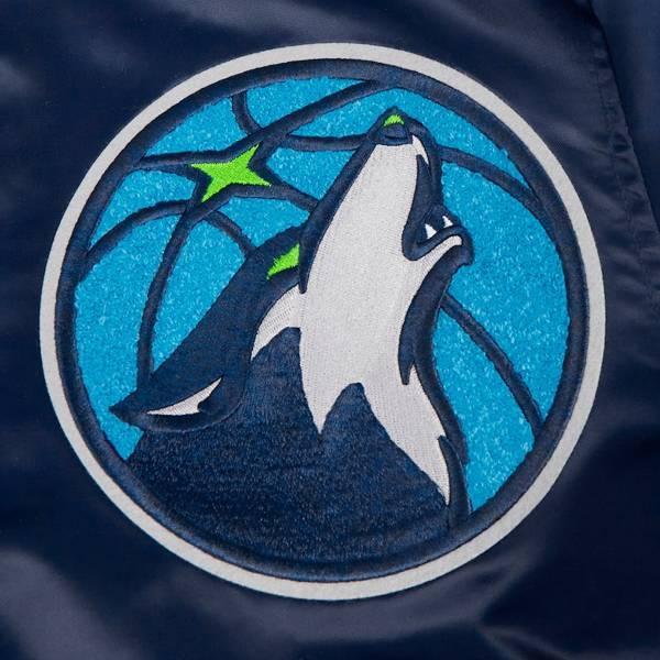 NBA公式 メンズ アウター スタジャン ミネソタ・ティンバーウルブズ