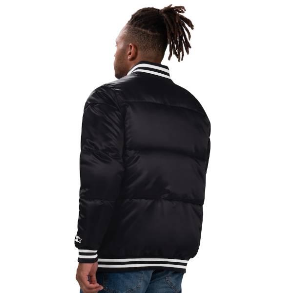MLB公式 メンズ アウター ダウンジャケット アトランタ・ブレーブス Atlanta Braves Satin Jacketの画像