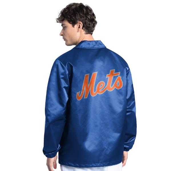 MLB オフィシャル Majestic メッツ 中綿 ナイロン ジャケット メンズ M 古着 裏 フリース スタジャン ウィンドブレーカー 大リーグ 野球 黒 MLB オフィシャル Majestic メッツ 中綿 ナイロン ジャケット メンズ M