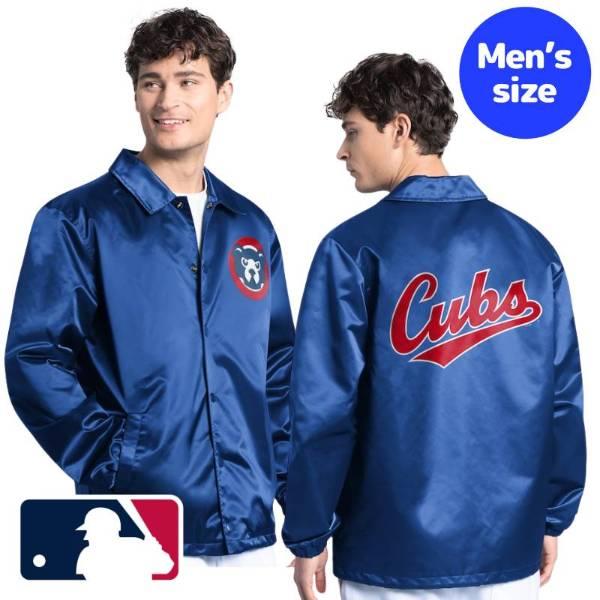 カブス #野球 ナイロンジャケット サイズM ツルツル 薄手値下げ交渉可 MLB公式 メンズ ウィンドブレーカー ナイロンジャケット ライト