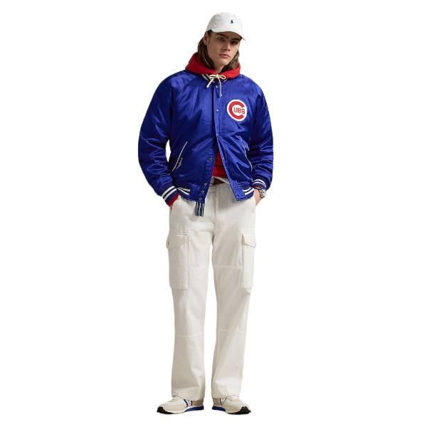 MLB公式 メンズ スタジャン バーシティジャケット アウター Polo Ralph