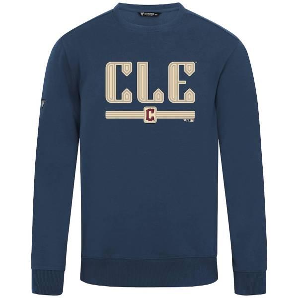 MLB公式 メンズ トレーナー 長袖トップス クリーブランド・ガーディアンズ Cleveland Guardians Levelwear City Connect Zane Back Splash Sweatshirt_1
