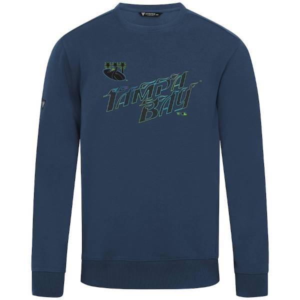 MLB公式 メンズ トレーナー 長袖トップス タンパベイ・レイズ Tampa Bay Rays Levelwear City Connect Zane Core Logo Sweatshirt_1