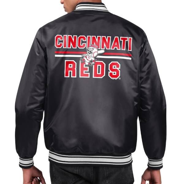 レッズ コート ジャケット ジャンパー スタジャン MLB シンシナティ MLB公式 正規品 メンズ スタジャン アウター スターター Starter