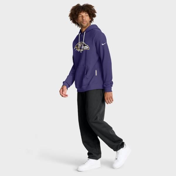 Nike Tボルチモア・レイブンズ Champions プルオーバーフーディ NIKE（ナイキ） NFL公式 メンズ パーカー 長袖トップス トレーナー