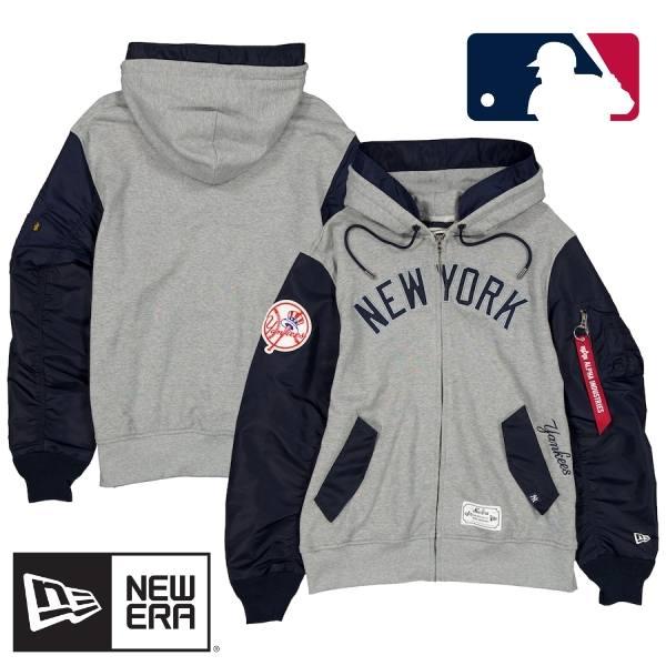 MLB公式 正規品 メンズ フード付きパーカージャケット アウター