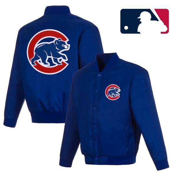 【150】MLB カブス　ブルゾン●スタジャン　ナイロンジャケット　アウター MLB公式 正規品 メンズ ナイロンジャケット アウター JH Design JH