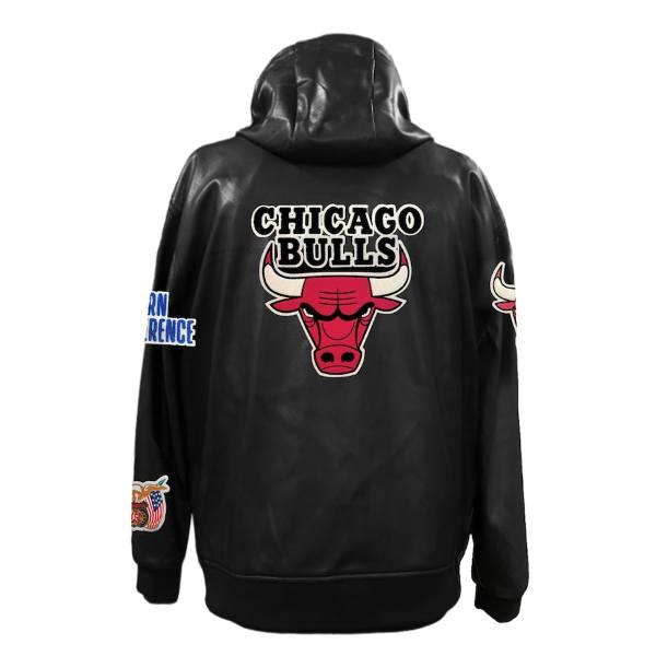 NBA公式 メンズ パーカー フーディー 長袖トップス ジェフ・ハミルトン シカゴ・ブルズ 河村勇輝 Chicago Bullsの画像
