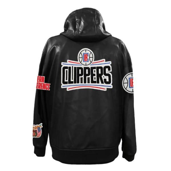 NBA公式 メンズ パーカー フーディー 長袖トップス ジェフ・ハミルトン ロサンゼルス・クリッパーズ カワイ・レナード LA Clippersの画像