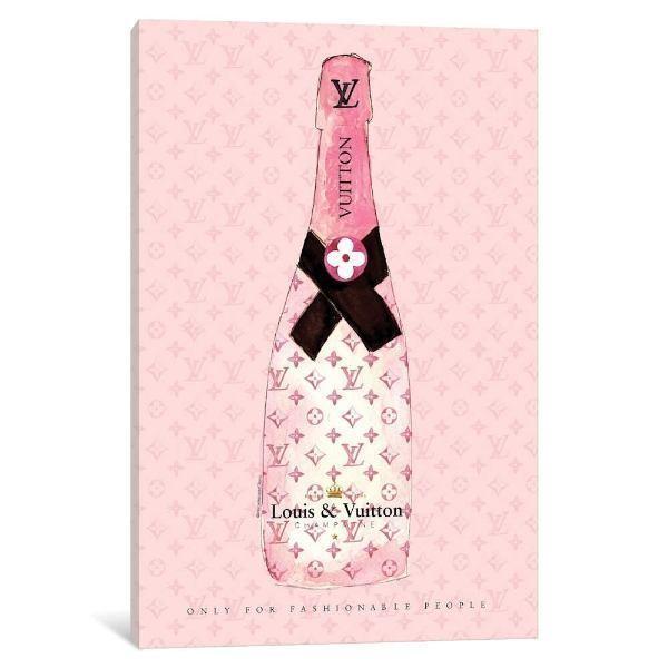 30x45cm Louis Vuitton Champagne ヴィトン Louis Vuitton キャンバスアート 絵画｜us-kidswear