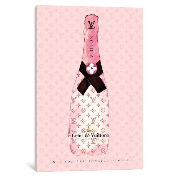 30x45cm Louis Vuitton Champagne ヴィトン キャンバスアート