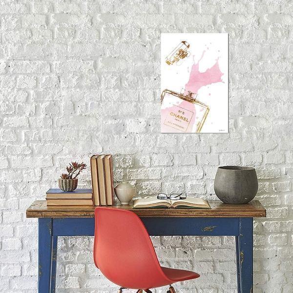 30x45cm 米国発のお洒落なブランドオマージュアート シャネル CHANEL キャンバスアート 絵画 シャネル CHANEL
