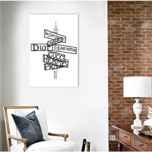 米国発ブランドオマージュアート Designer Street Sign ディオール Dior 模様替え 新築祝い 開店祝い ギフト プレゼント Ic Usキッズウェア 通販 Yahoo ショッピング