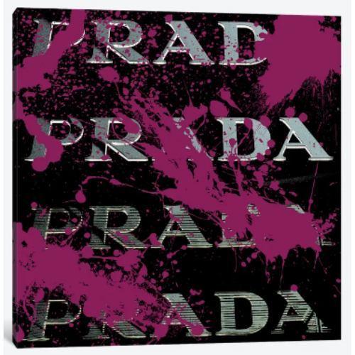 Beautiful Vandal In Industrial Black プラダ PRADA キャンバス 絵画 インテリア 模様替え 引越し祝い｜us-kidswear