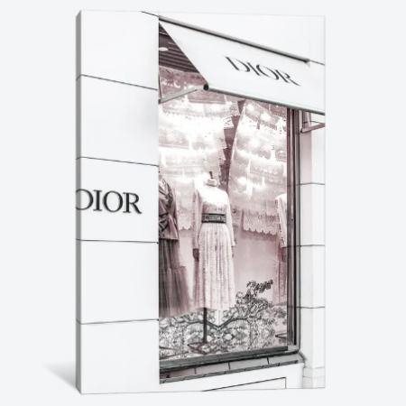 お洒落なオマージュアート Pink Dress Display ディオール Dior キャンバスアート 絵画 インテリア 模様替え 引越し祝い｜us-kidswear