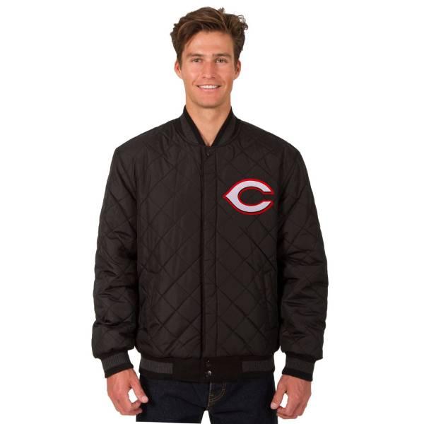 MLB公式 メンズ アウター スタジャン バーシティジャケット シンシナティ・レッズ Cincinnati Redsの画像
