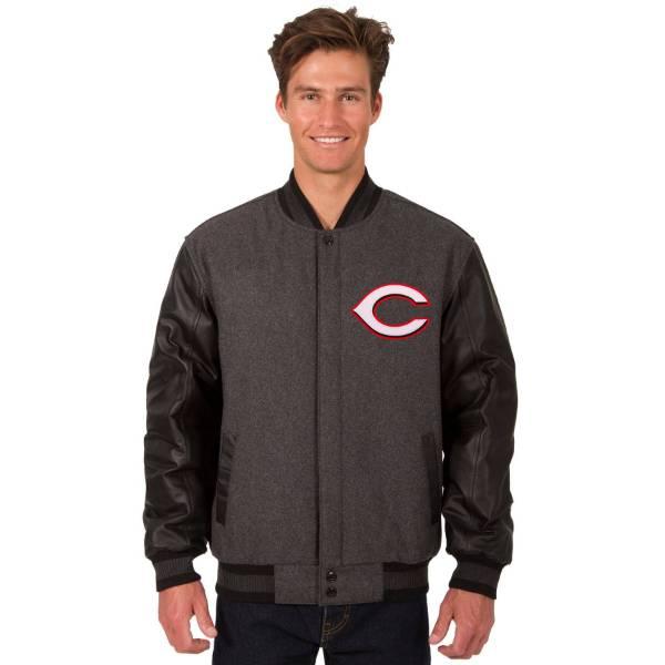 MLB公式 メンズ アウター スタジャン バーシティジャケット シンシナティ・レッズ Cincinnati Redsの画像