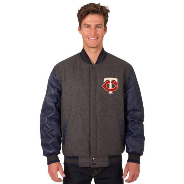 MLB公式 メンズ アウター スタジャン バーシティジャケット ミネソタ・ツインズMinnesota Twinsの画像