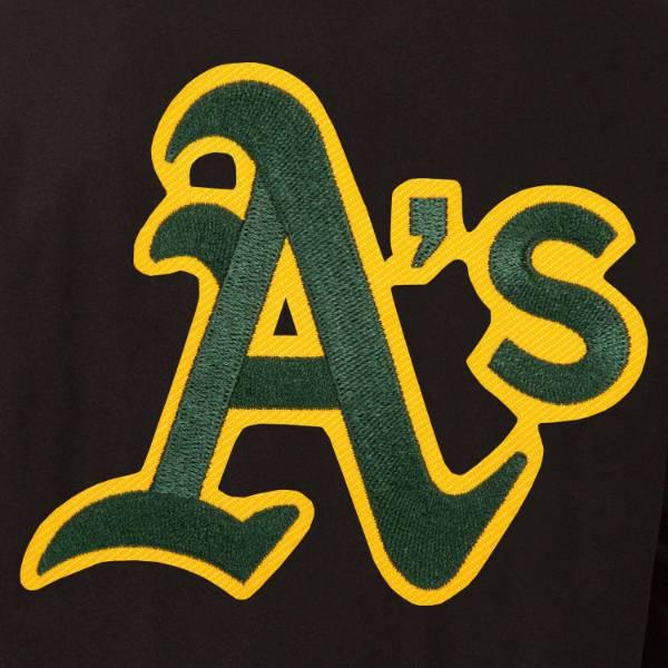 MLB公式 メンズ アウター スタジャン バーシティジャケット オークランド・アスレチックス Athleticsの画像