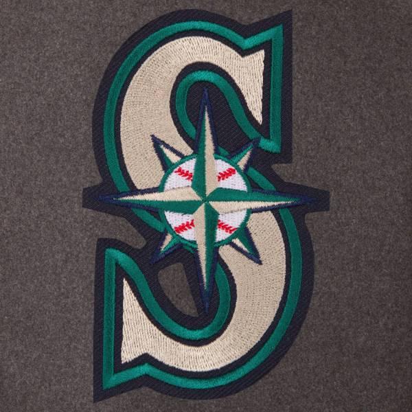MLB公式 メンズ アウター スタジャン バーシティジャケット イチロー シアトル・マリナーズ Marinersの画像