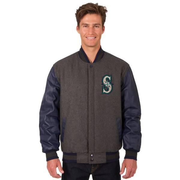 MLB公式 メンズ アウター スタジャン バーシティジャケット イチロー シアトル・マリナーズ Marinersの画像