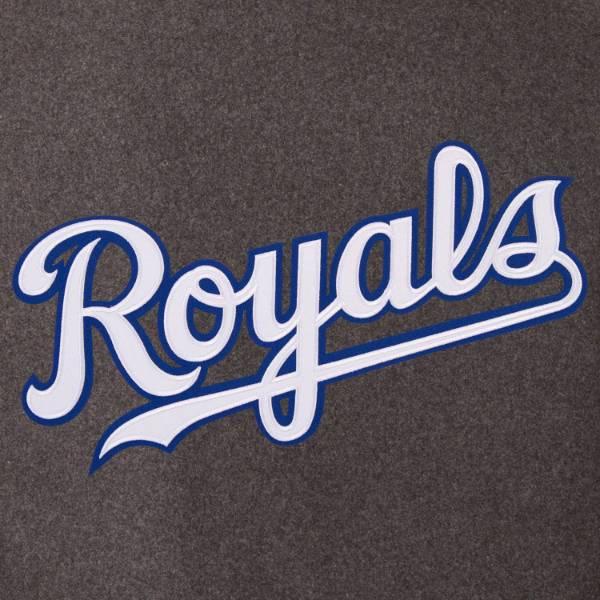 MLB公式 メンズ アウター スタジャン バーシティジャケット カンザスシティ・ロイヤルズ KC Royalsの画像