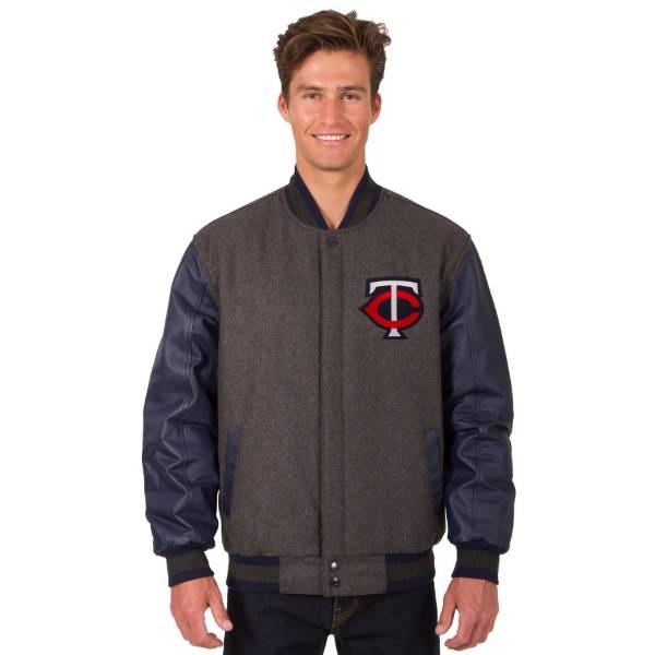 MLB公式 メンズ アウター スタジャン バーシティジャケット ミネソタ・ツインズMinnesota Twinsの画像